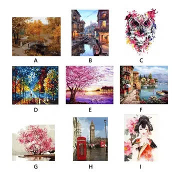 40x50cm DIY Digital Oil Painting Kit Frameless Painting by Numbers Canvas Pictures for Adults Kids Home Room Office Decoration
40x50cm DIY Digital Oil Painting Kit Frameless Painting by Numbers Canvas Pictures for Adults Kids Home Room Office Decoration