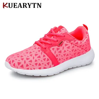 Women Vulcanize Shoes Breathable Air Mesh Trainers Spring New Low Toe Casual Shoes Striped Lace Up Women Shoes Plus Size 
Women Vulcanize Shoes Breathable Air Mesh Trainers Spring New Low Toe Casual Shoes Striped Lace Up Women Shoes Plus Size