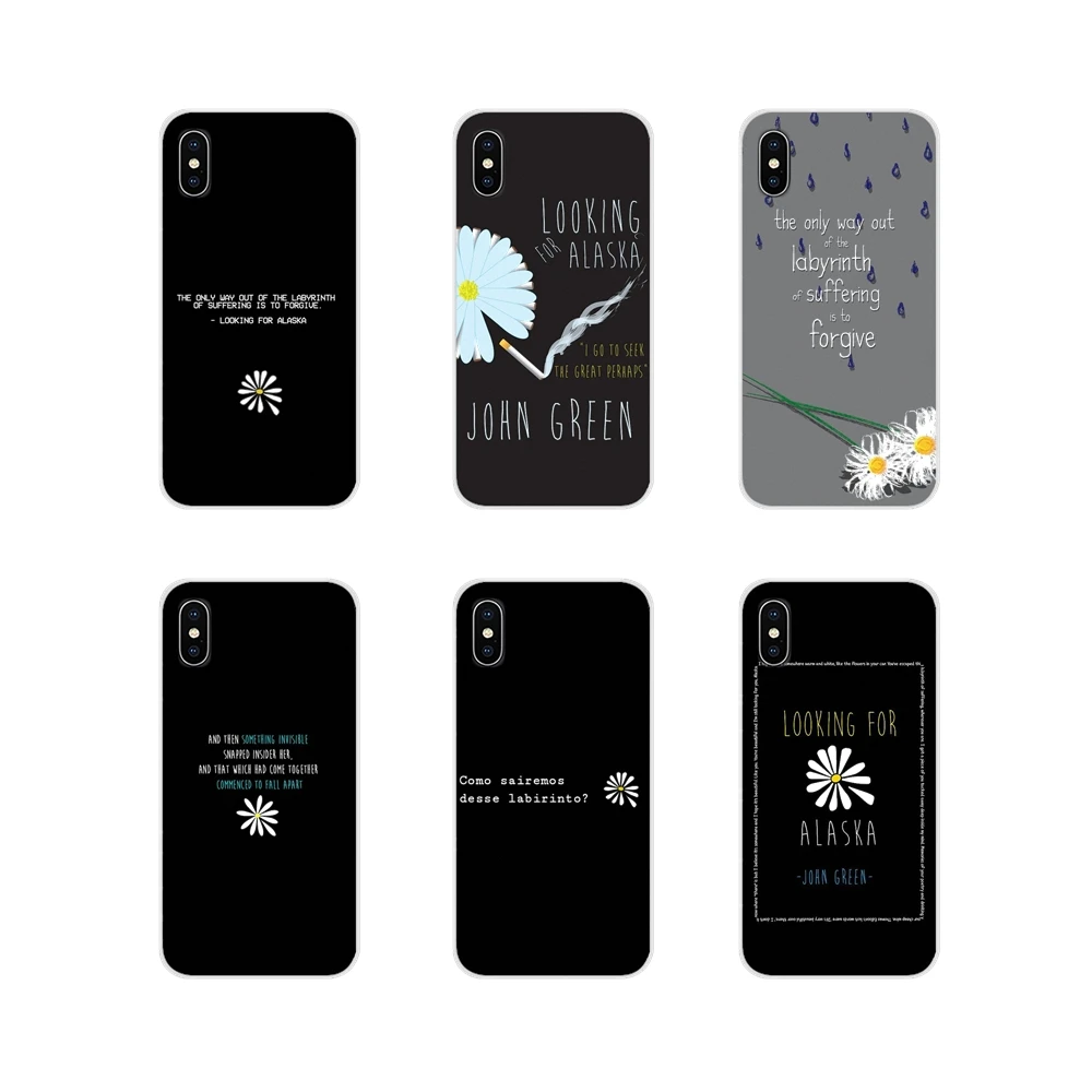 Аляска Цитата карта постер аксессуары телефон оболочка Чехлы для Apple iPhone X XR XS 11Pro