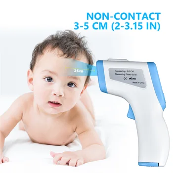 In Stock 2 Colors Display Digital Thermometer LCD Digital Infrared Non-contact Ear contact Infrared Forehead Temperature Meter
In Stock 2 Colors Display Digital Thermometer LCD Digital Infrared Non-contact Ear contact Infrared Forehead Temperature Meter