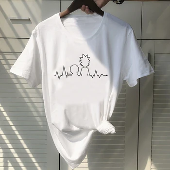 Rick and Morty Funny Cartoon Printed Tshirt Women Harajuku Ricky N Morty Ullzang T-shirt 90s Graphic Top Tees Female
Rick and Morty Funny Cartoon Printed Tshirt Women Harajuku Ricky N Morty Ullzang T-shirt 90s Graphic Top Tees Female