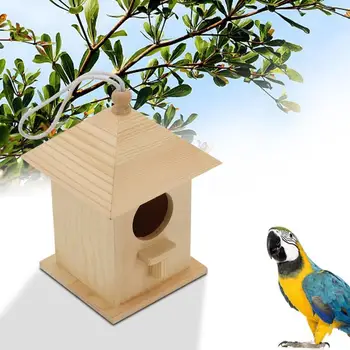 2pcs Nest House Bird Box Garden decor Wooden Bird House Nest feeder Creative Wall-mounted Outdoor Birdhouse Wooden Box
2pcs Nest House Bird Box Garden decor Wooden Bird House Nest feeder Creative Wall-mounted Outdoor Birdhouse Wooden Box