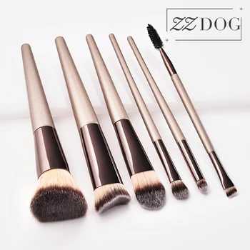 ZZDOG 3/6Pcs Champagne Makeup Brushes Set High Quality Powder Foundation Eyeshadow Eyebrow Brush Blending Cosmetic Beauty Tools
ZZDOG 3/6Pcs Champagne Makeup Brushes Set High Quality Powder Foundation Eyeshadow Eyebrow Brush Blending Cosmetic Beauty Tools