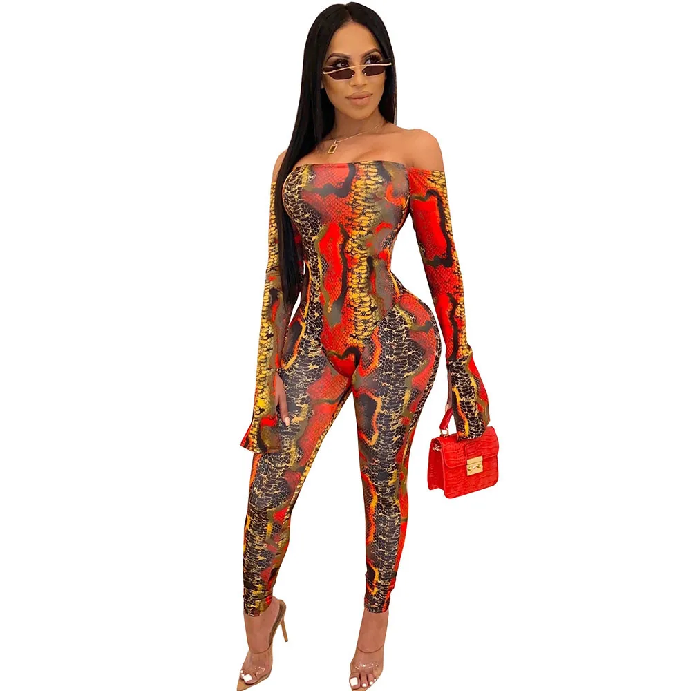 Off the Shoulder Snakeskin Two Piece Set Women Long Sleeve Sheer Mesh Bodysuit and Pants Legging Sexy Night Club 2 Piece Outfits
Off the Shoulder Snakeskin Two Piece Set Women Long Sleeve Sheer Mesh Bodysuit and Pants Legging Sexy Night Club 2 Piece Outfits