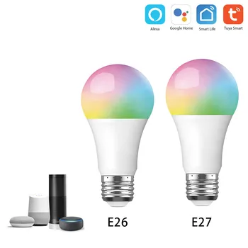 Led lamp smart house wifi smart bulb led smart bulb E26 E27 support Alexa Google speakers IFTTT 10W RGB light
Led lamp smart house wifi smart bulb led smart bulb E26 E27 support Alexa Google speakers IFTTT 10W RGB light