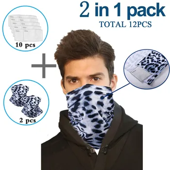 Multifunctional Head Mask Scarf Neck Cover With Safety Filter Washable Mask Use with mask pads to protect respiratory
Multifunctional Head Mask Scarf Neck Cover With Safety Filter Washable Mask Use with mask pads to protect respiratory