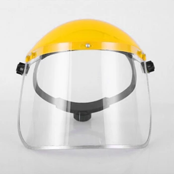Safety Protective Face Shield Clear Head-Mounted Face Eye Shield Screen Grinding PVC Clear Lens Facial Protection
Safety Protective Face Shield Clear Head-Mounted Face Eye Shield Screen Grinding PVC Clear Lens Facial Protection