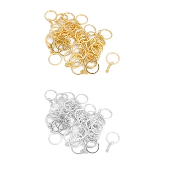 2 x 100pcs of Colors Keyring Blanks Split Metal Key Rings with Link Chain and Open Jump Rings for Keys, Crafts DIY Jewelry
2 x 100pcs of Colors Keyring Blanks Split Metal Key Rings with Link Chain and Open Jump Rings for Keys, Crafts DIY Jewelry