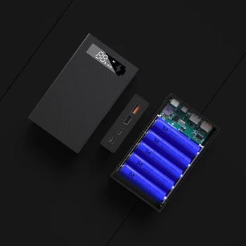 Detachable QC3.0 PD LCD Display DIY 5x18650 Battery Case Power Bank Shell Box QX2A
Detachable QC3.0 PD LCD Display DIY 5x18650 Battery Case Power Bank Shell Box QX2A