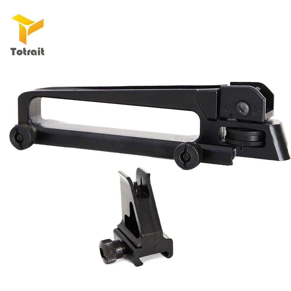 LOW Profile Detachable Adjustable Carry Handle Quick Release mount with Aperture A2 front rear sight for Tactical M4 M16 AR15
LOW Profile Detachable Adjustable Carry Handle Quick Release mount with Aperture A2 front rear sight for Tactical M4 M16 AR15