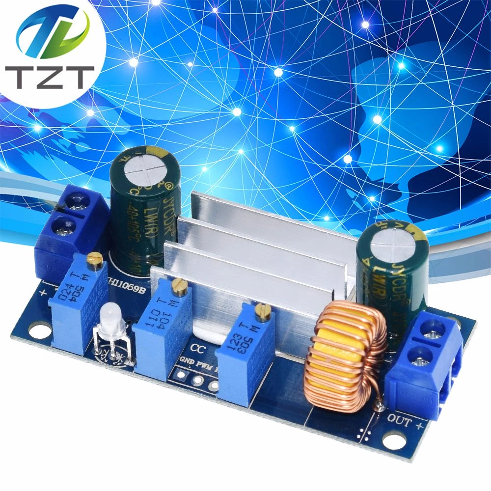 Automatic Protection! 5A Max DC-DC XL4005 Step Down Buck Power Supply Module Adjustable CC/CV Lithium Charge Board for Arduino
Automatic Protection! 5A Max DC-DC XL4005 Step Down Buck Power Supply Module Adjustable CC/CV Lithium Charge Board for Arduino