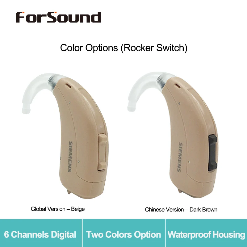 Germany Original Siemens Hearing Aid Fun P Upgrade of Touching Lotus 12P 13 Battery Two Colors Option
Germany Original Siemens Hearing Aid Fun P Upgrade of Touching Lotus 12P 13 Battery Two Colors Option