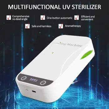 Masks Disinfection Box White Earphone Portable Flip Multipurpose Jewelry Phone Sterilizer Uv Sterilizer Underwear Accessories
Masks Disinfection Box White Earphone Portable Flip Multipurpose Jewelry Phone Sterilizer Uv Sterilizer Underwear Accessories