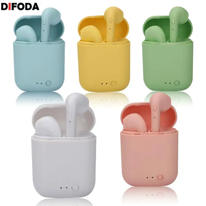 TWS наушники DIFODA с микрофоном Bluetooth 5 0 беспроводная гарнитура зарядкой HeadphonesMini 2
