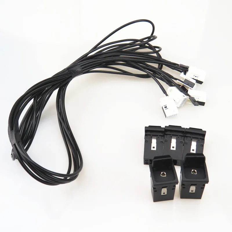 AZQFZ RCD510 AUX Interface Switch Button Wire Harness Cable Connection For VW Jetta 5 Rabbit Golf MK5 MK6 Scirocco 5KD 035 724 A
AZQFZ RCD510 AUX Interface Switch Button Wire Harness Cable Connection For VW Jetta 5 Rabbit Golf MK5 MK6 Scirocco 5KD 035 724 A