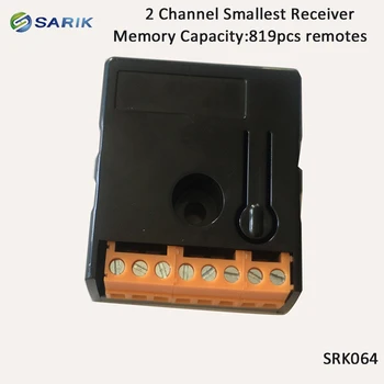 2channel Smallest wireless 433mhz universal receiver 12/24v storage 819pcs rolling remotes
2channel Smallest wireless 433mhz universal receiver 12/24v storage 819pcs rolling remotes