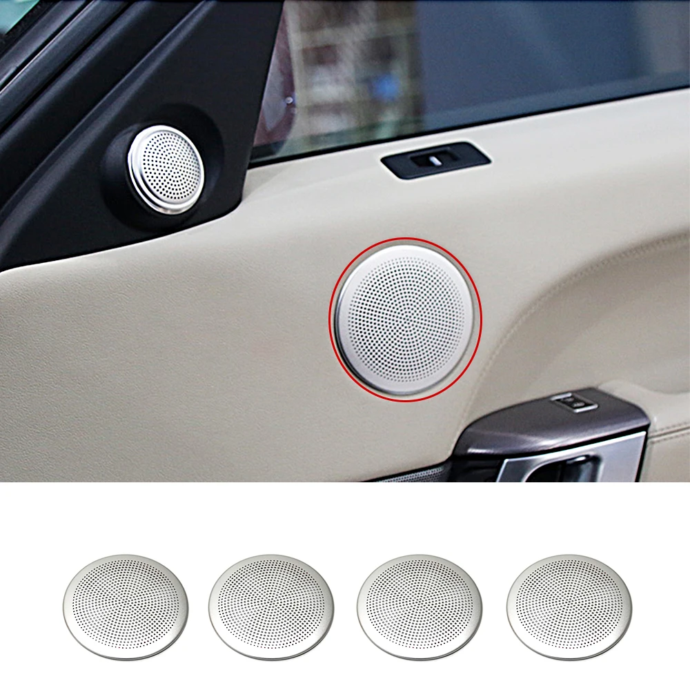 Car door midrange speaker cover For Land Rover Discovery V loudspeaker tweeter lid trim high range horn sticker decoration
Car door midrange speaker cover For Land Rover Discovery V loudspeaker tweeter lid trim high range horn sticker decoration