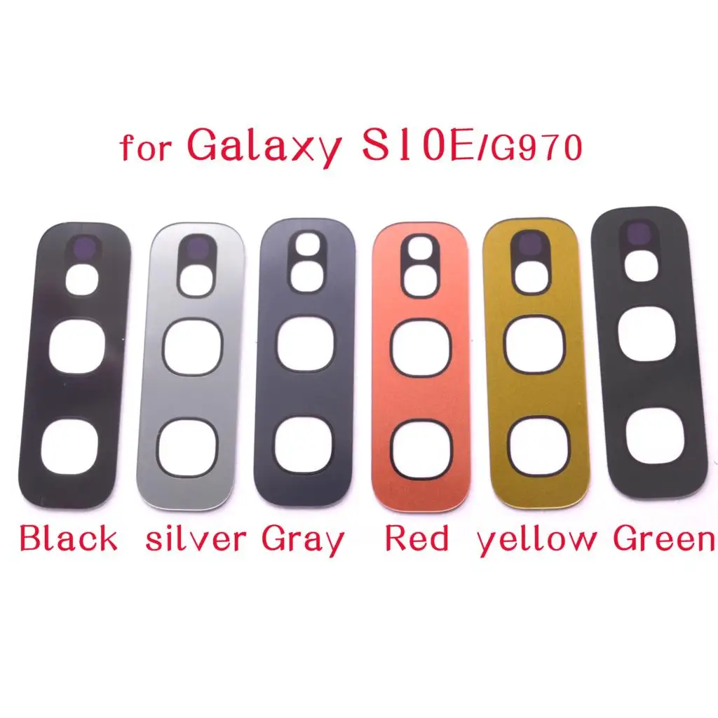 10 шт./лот оригинальная задняя камера стеклянный объектив для Samsung Galaxy S10E G970 |