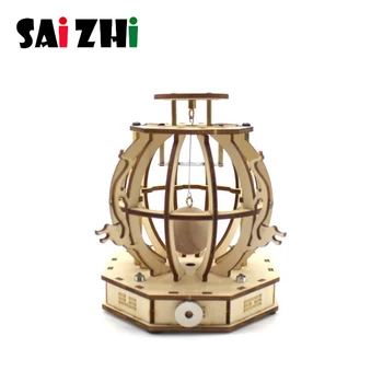 Saizhi Physical Experiment Earthquake Alarm DIY Material Home School Educational Kit For Kids DIY Wooden Assembly Toy
Saizhi Physical Experiment Earthquake Alarm DIY Material Home School Educational Kit For Kids DIY Wooden Assembly Toy