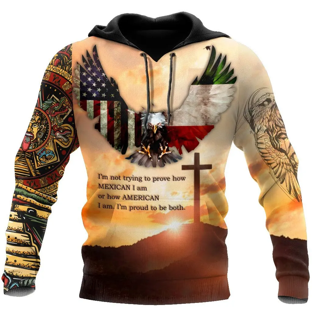 Mexican and America 3D Print Hoodie Man Women Harajuku Outwear Zipper Pullover Sweatshirt Casual Unisex Jacket Tracksuit K-134
Mexican and America 3D Print Hoodie Man Women Harajuku Outwear Zipper Pullover Sweatshirt Casual Unisex Jacket Tracksuit K-134
