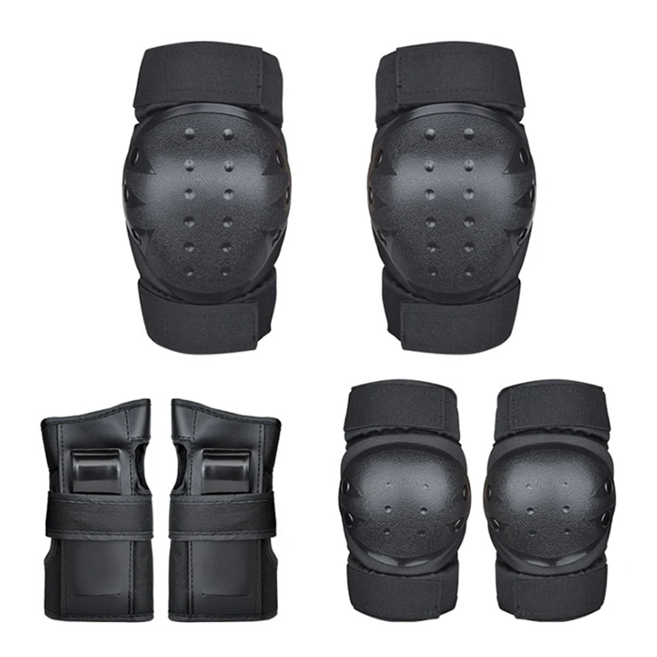 LOCLE 6pcs/Set Adults Child Safety Skating Protective Gear Elbow & Knee Pads Skiing Climbing Snowboard Basketball Knee Pads
LOCLE 6pcs/Set Adults Child Safety Skating Protective Gear Elbow & Knee Pads Skiing Climbing Snowboard Basketball Knee Pads