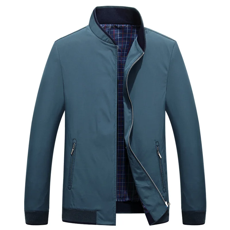 2019 New Style Spring And Autumn MEN'S Jacket Business Casual Stand Collar Jacket Men's Middle-aged Daddy Clothes Coat
2019 New Style Spring And Autumn MEN'S Jacket Business Casual Stand Collar Jacket Men's Middle-aged Daddy Clothes Coat