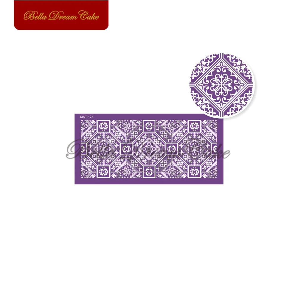 Chinese Style Flower Mesh Stencil Royal Icream Cake Stencil Template for Wedding Fabric Cake Mould Cake Decorating Tool Bakeware 
Chinese Style Flower Mesh Stencil Royal Icream Cake Stencil Template for Wedding Fabric Cake Mould Cake Decorating Tool Bakeware