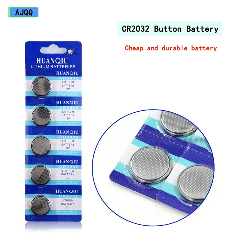 Factory Wholesale 25PCS High Quality Original CR2032 DL2032 ECR2032 CR 2032 2032 CR-2032 3V Lithium Battery Button Battery
Factory Wholesale 25PCS High Quality Original CR2032 DL2032 ECR2032 CR 2032 2032 CR-2032 3V Lithium Battery Button Battery
