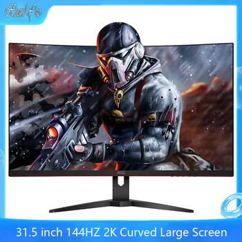 XUANYAO Laptop Computer Monitor 31.5inch 144HZ High Refresh Rate IPS HD Game Screen HDMI VGA Desktop Curved LCD Monitor 2K 1080P
XUANYAO Laptop Computer Monitor 31.5inch 144HZ High Refresh Rate IPS HD Game Screen HDMI VGA Desktop Curved LCD Monitor 2K 1080P