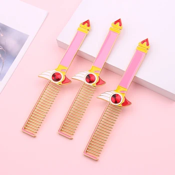 DropShipping Big Hair Comb Cardcaptor Sakura Beauty Design Bird Head Metal Handhold Comb Professional Beauty Tool Hairdressing 
DropShipping Big Hair Comb Cardcaptor Sakura Beauty Design Bird Head Metal Handhold Comb Professional Beauty Tool Hairdressing