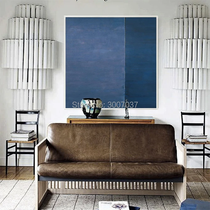 Free Shipping Modern Hand paint Blue Oil Painting Wall art picture Unframed Canvas Square Abstract Painting Waterproof
Free Shipping Modern Hand paint Blue Oil Painting Wall art picture Unframed Canvas Square Abstract Painting Waterproof