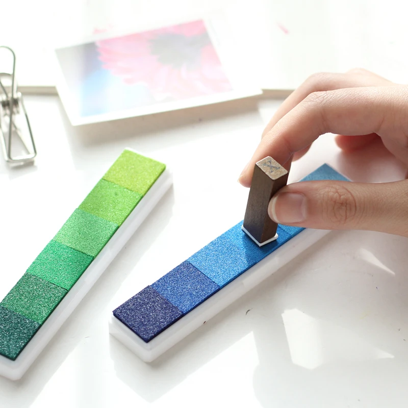 Gradient Inkpad Color Ink Pads Stamps for Scrapbooking Fingerprint Print Stamp Decor DIY Crafts Children Accounting Supplies
Gradient Inkpad Color Ink Pads Stamps for Scrapbooking Fingerprint Print Stamp Decor DIY Crafts Children Accounting Supplies