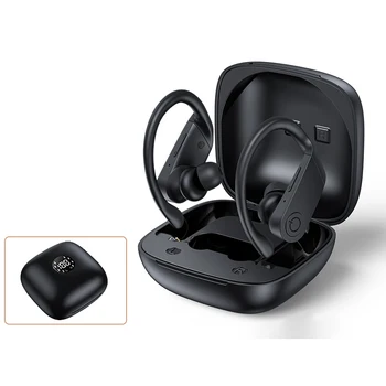 TWS bluetooth earphone cellphone wireless headset 5.0 LED display Single/Bilateral ear hook with microphone
TWS bluetooth earphone cellphone wireless headset 5.0 LED display Single/Bilateral ear hook with microphone