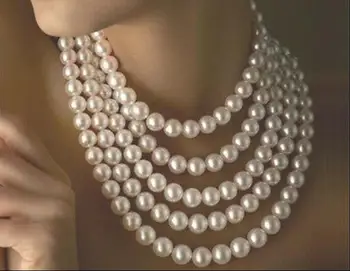 100inch AAA 8-9MM genuine south sea white pearl necklace
100inch AAA 8-9MM genuine south sea white pearl necklace