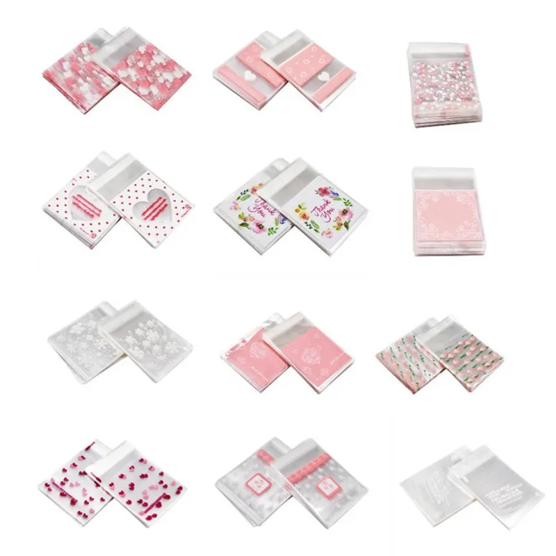 50Pcs/100pcs Flowers Heart Cellophane OPP Bags Wedding Favors Gift Bag Self Adhesive Plastic Bag Baking Package Party Supplies
50Pcs/100pcs Flowers Heart Cellophane OPP Bags Wedding Favors Gift Bag Self Adhesive Plastic Bag Baking Package Party Supplies