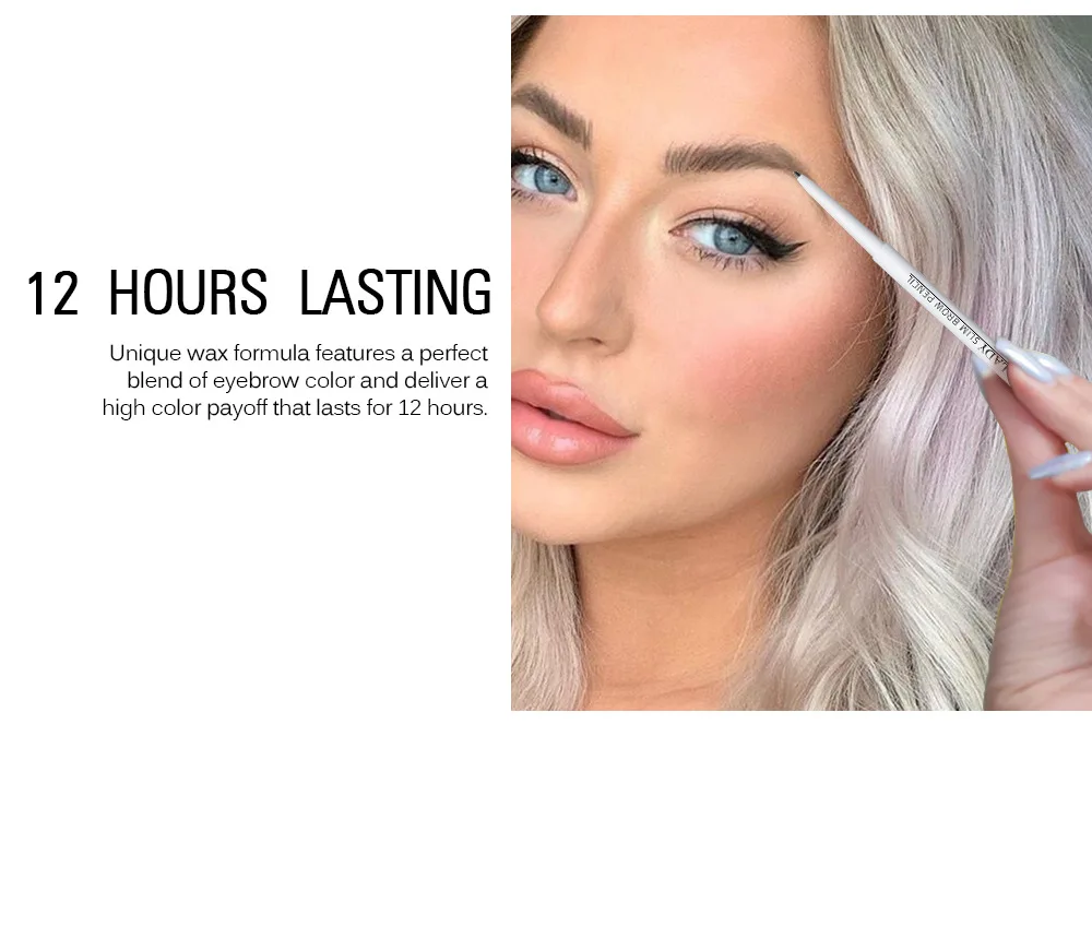 SACE Lady 4-Color Double-Headed Brush Automatic Rotating Eyebrow Pencil Sweat-Resistant Durable Natural Sl336
SACE Lady 4-Color Double-Headed Brush Automatic Rotating Eyebrow Pencil Sweat-Resistant Durable Natural Sl336
