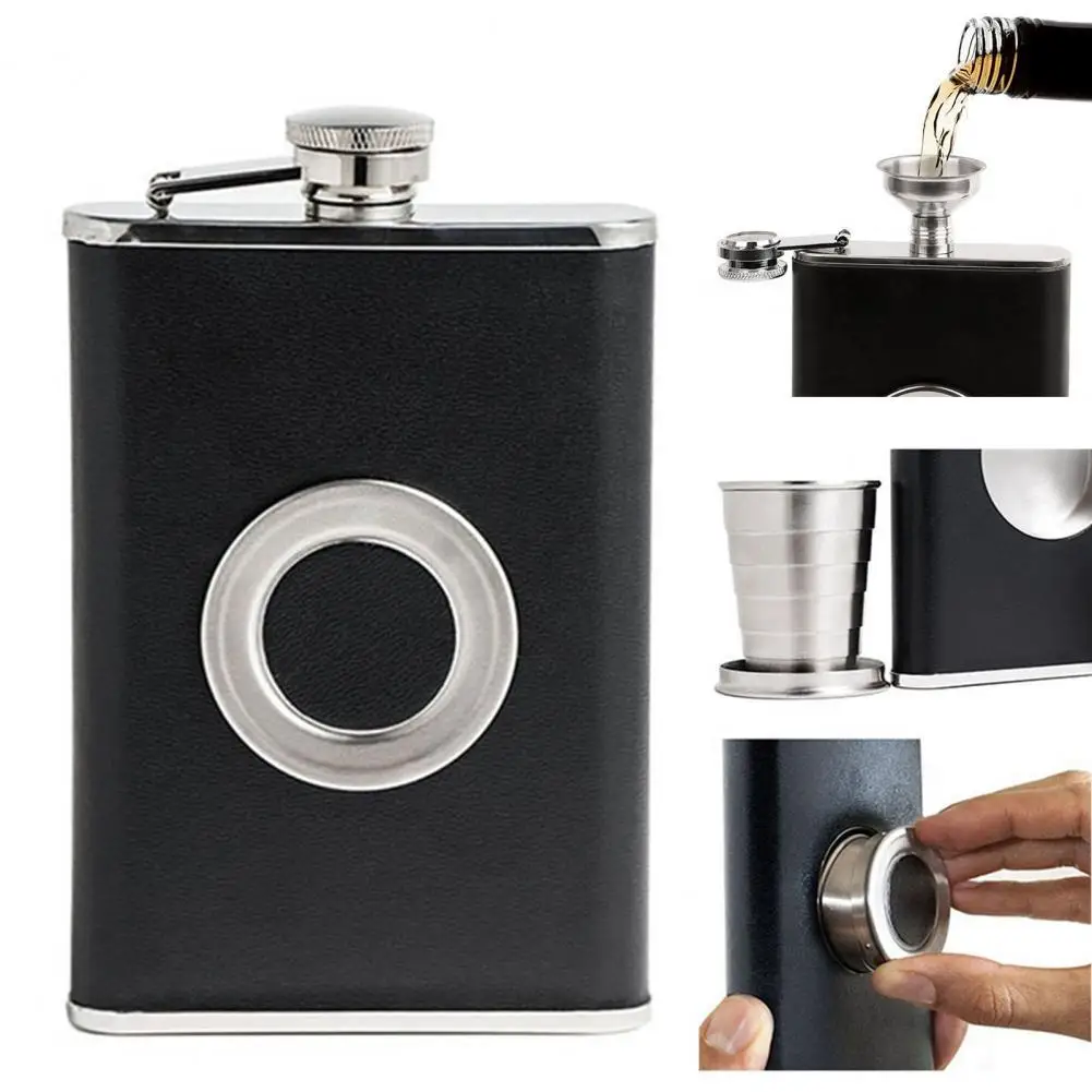 1 Set Hip Flask High Hardness Rust-proof Long Lasting Stainless Steel 8oz Miniature Whiskey Flask Set for Home Dropshipping
1 Set Hip Flask High Hardness Rust-proof Long Lasting Stainless Steel 8oz Miniature Whiskey Flask Set for Home Dropshipping