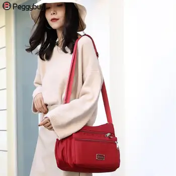 NEW Women Large capacity Shoulder Bag Waterproof Nylon Messenger Bags Solid Color Zipper Shoulder Handbag
NEW Women Large capacity Shoulder Bag Waterproof Nylon Messenger Bags Solid Color Zipper Shoulder Handbag