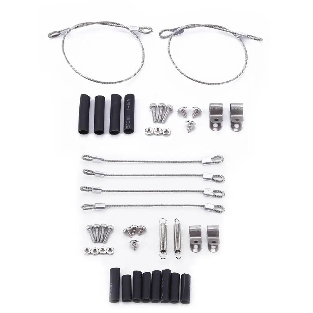 Professional RC Car Steel Rope Set for Traxxas TRX-4 TRX4 for Axial SCX10 1/10 RC Crawler RC Car Accessories for RC Toys Lovers
Professional RC Car Steel Rope Set for Traxxas TRX-4 TRX4 for Axial SCX10 1/10 RC Crawler RC Car Accessories for RC Toys Lovers