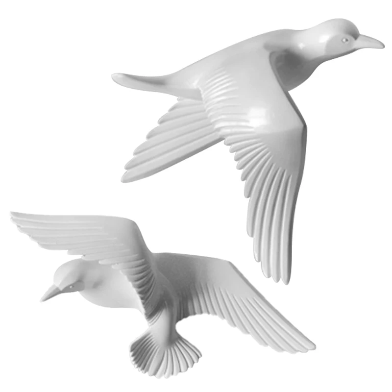 Quality 2 Pcs Wall Hanging Resin Bird Wall 3D Stereo Sticker Livingroom Tv Background Wall Mural Decoration Crafts Wall Ornament
Quality 2 Pcs Wall Hanging Resin Bird Wall 3D Stereo Sticker Livingroom Tv Background Wall Mural Decoration Crafts Wall Ornament