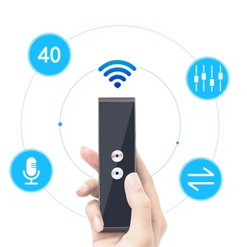 40 Languages Smart Translator Instant Voice Photograph Translator Portable Two-Way Real Time Intercom Multi-Language Translation
40 Languages Smart Translator Instant Voice Photograph Translator Portable Two-Way Real Time Intercom Multi-Language Translation