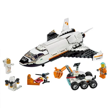 273pcs Legoingly City Space series Technology Marss Research Shuttle Building blocks bricks Children's Christmas toy gift 60226
273pcs Legoingly City Space series Technology Marss Research Shuttle Building blocks bricks Children's Christmas toy gift 60226