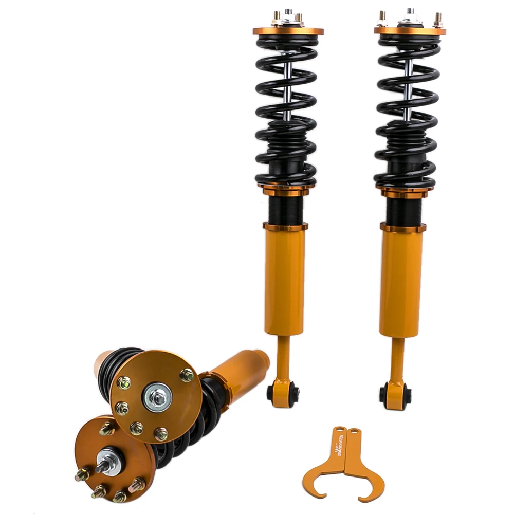 4pcs Spring Coil Absorber Adjustable Height Coilovers For Honda Accord 1999-2003 Acura TL 01-03 CL Struts Shocks Force
4pcs Spring Coil Absorber Adjustable Height Coilovers For Honda Accord 1999-2003 Acura TL 01-03 CL Struts Shocks Force