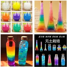 100 pièces en pot Hydrogel cristal 10g sol eau perles Bio Gel boue plante cultiver des boules de gelée magique Orbiz pour fleur mariage décor(China)