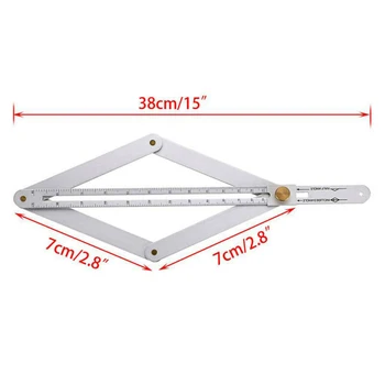 Stainless Steel Corner Angle Finder Ceiling Artifact Tool Square Protractor Protractor 2020 Brand New And High Quality
Stainless Steel Corner Angle Finder Ceiling Artifact Tool Square Protractor Protractor 2020 Brand New And High Quality
