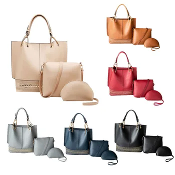 3 in 1 Female Bag Ladies Shoulder Bag Female Casual Handbag Ladies Messenger Bag Set Three-Piece
3 in 1 Female Bag Ladies Shoulder Bag Female Casual Handbag Ladies Messenger Bag Set Three-Piece