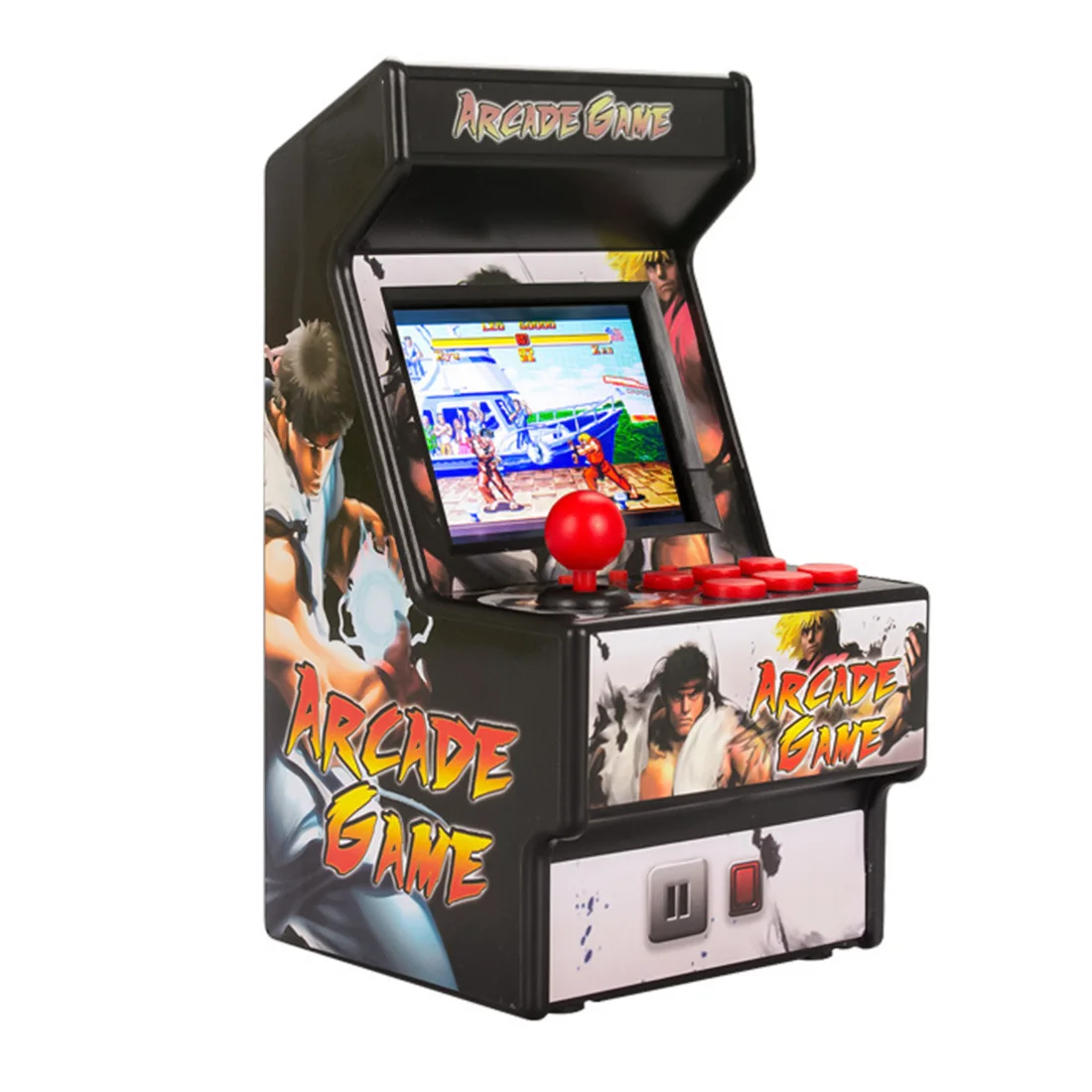 3 Inches TFT LCD Screen Arcade Mini Arcade 16 Bit Arcade Game Classic Household Indoor Entertainment Game Console - Black
3 Inches TFT LCD Screen Arcade Mini Arcade 16 Bit Arcade Game Classic Household Indoor Entertainment Game Console - Black