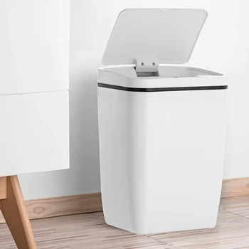 Automatic Sensor Dustbin Smart Sensor Trash Can Induction Waste Bin ABS+PP Eco-Friendly Dustbin Household Trash Bin 12L
Automatic Sensor Dustbin Smart Sensor Trash Can Induction Waste Bin ABS+PP Eco-Friendly Dustbin Household Trash Bin 12L
