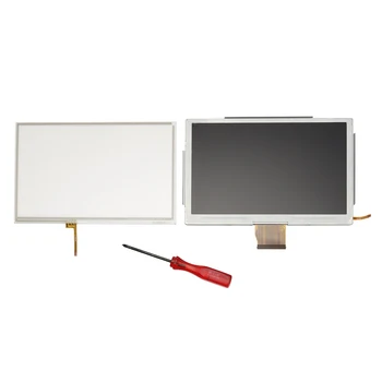 Top Upper Bottom Lower Replacement LCD Screen Digitizer Tools Touchscreen Display Screen for Nintendo Wii U Game Console
Top Upper Bottom Lower Replacement LCD Screen Digitizer Tools Touchscreen Display Screen for Nintendo Wii U Game Console