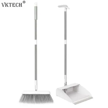 Folding Standing Broom Dustpan Set Rotatable Windproof Floor Cleaning Tool Long Handle Broom Sweep Cleaning Brush Dust Pan
Folding Standing Broom Dustpan Set Rotatable Windproof Floor Cleaning Tool Long Handle Broom Sweep Cleaning Brush Dust Pan